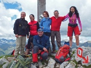 65 In vetta al Cimon della Bagozza (1408 m.)